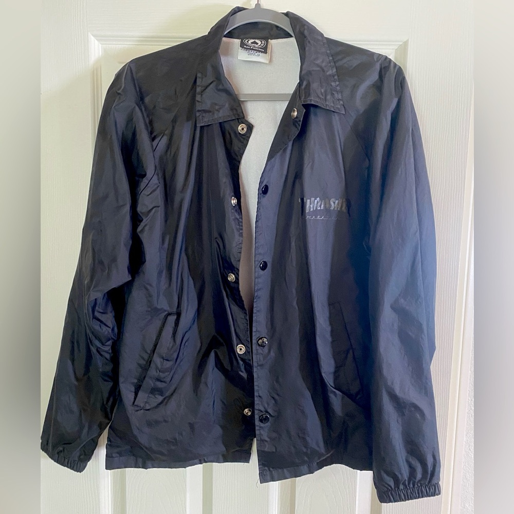 Thrasher Men’s Black Windbreaker